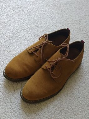 Timberland Brook Park Tan/Wheat Suede Derby Shoes  10.5